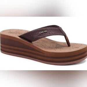 Women's Wedge Thing Sandal, Sz 9